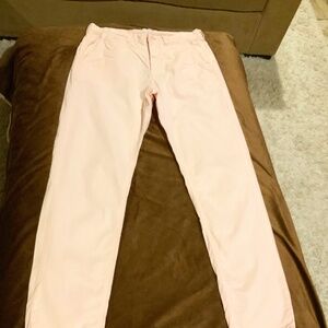 Denim & Flower Pink 32 30 lightweight slim chinos Resortwear Beach Preppy